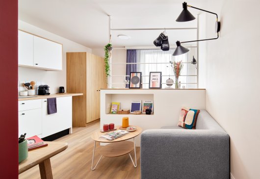 Studio meublé Coliving