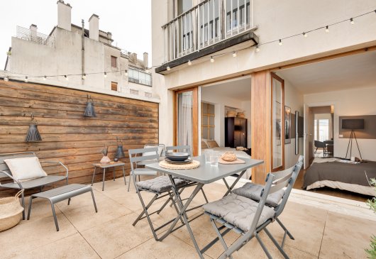 Orhy-2 chambres, terrasse Paris 16