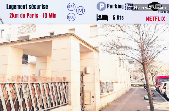 3 pièces près Paris/métro/Parking,