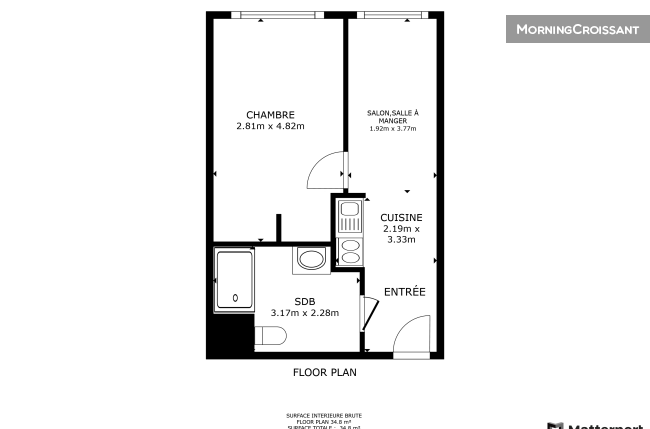 Appartement en résidence