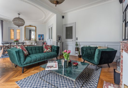 Logement Haussmannien de luxe